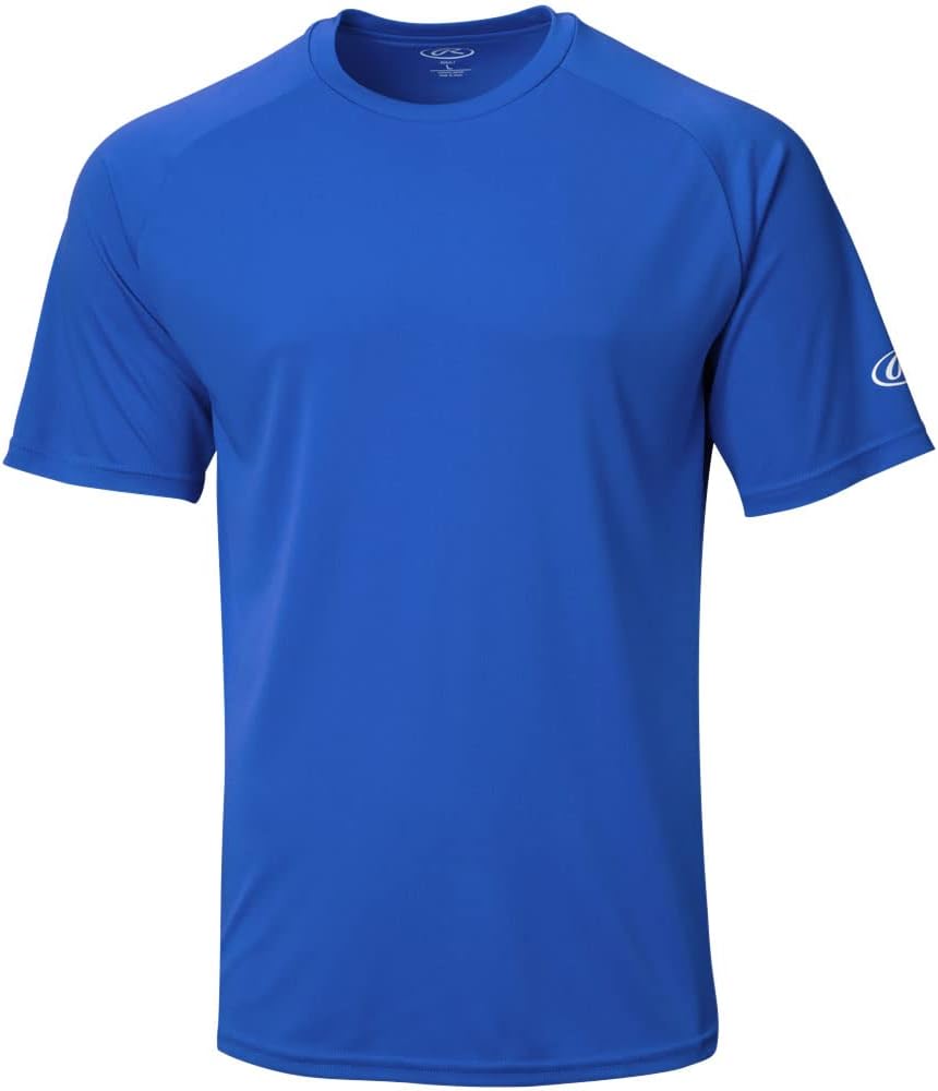 Rawlings Men's Crew Neck Tech Tee Shirt Series