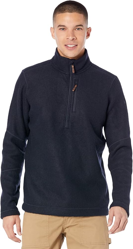 Smartwool Men's Hudson Trail Merino Wool Fleece Half Zip Jacket (Regular Fit)