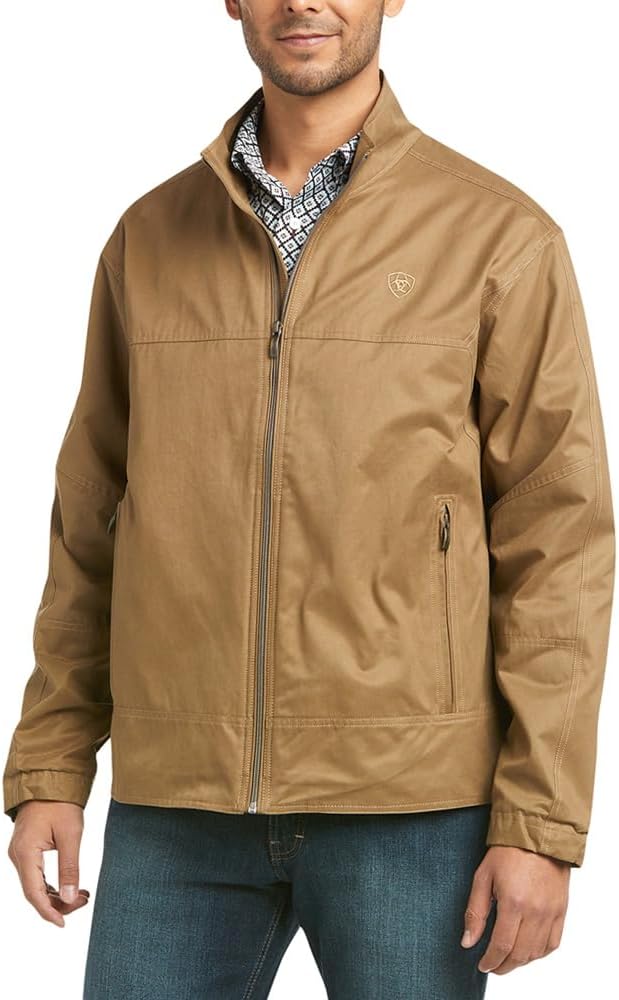 ARIAT Men's Grizzly Canvas Lightweight Jacket