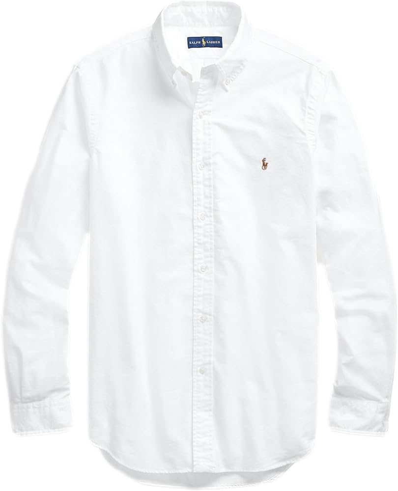 Polo Ralph Lauren Mens Classic Long Sleeve Oxford Shirt