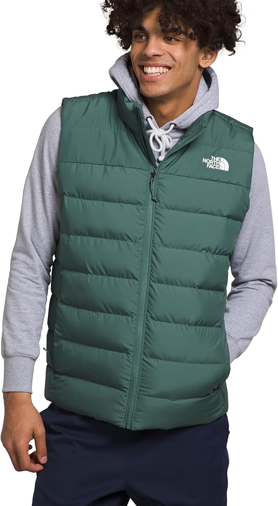 THE NORTH FACE Mens Aconcagua 3 Vest, XXL, Dark Sage