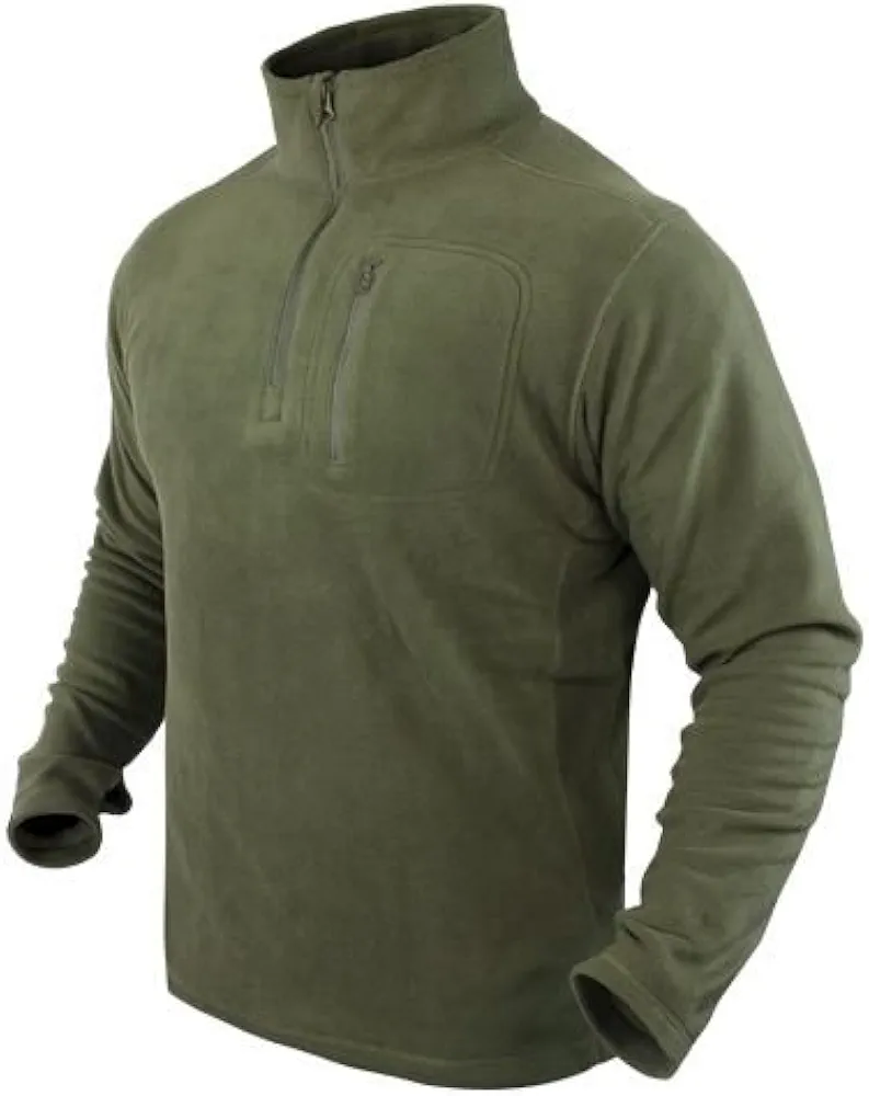 Condor Elite 607-001-XL Quarter Zip Pullover OLIVE DRAB, XL