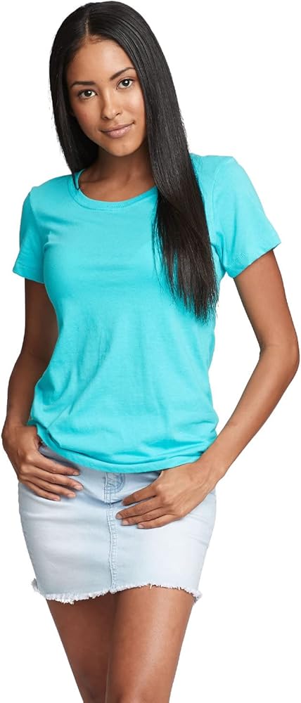 Next Level Ladies' Ideal T-Shirt L TAHITI BLUE