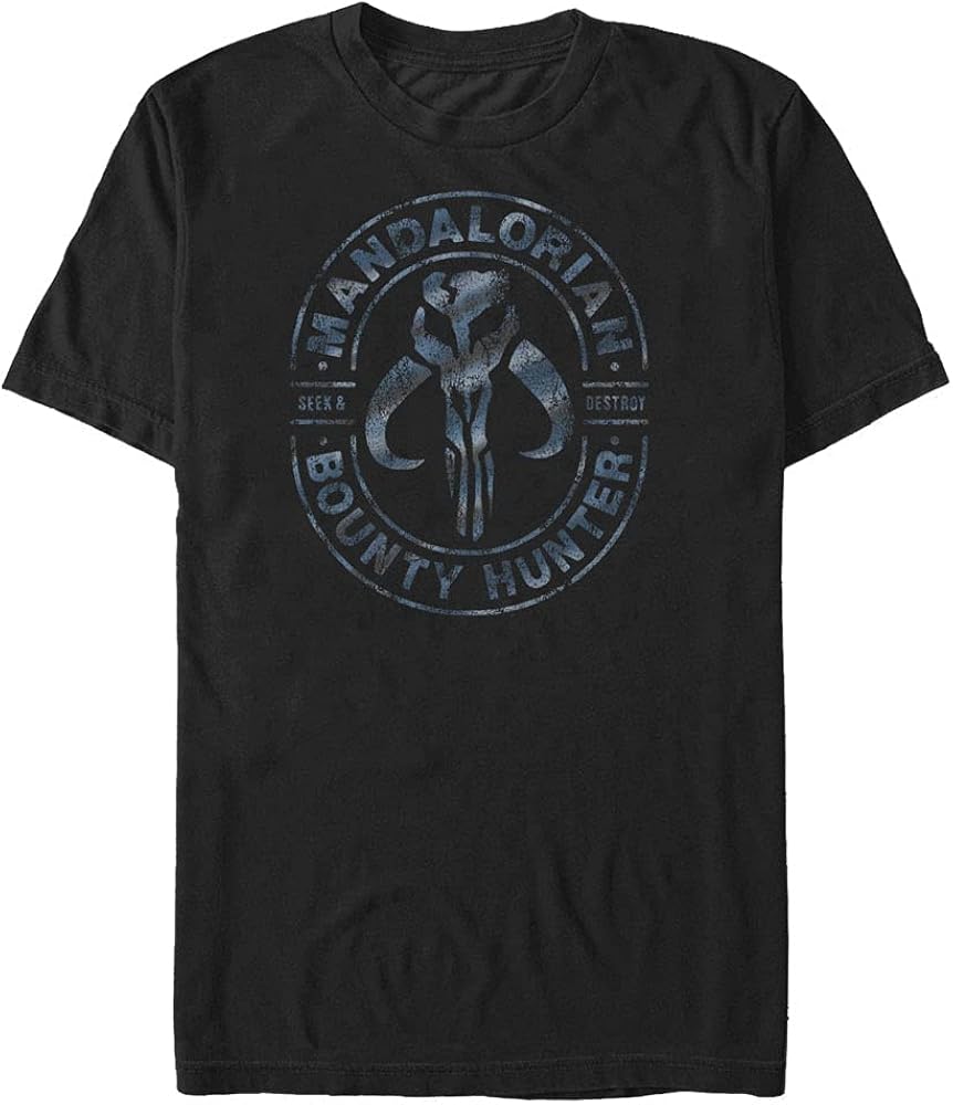 STAR WARS Men's The Mandalorian Gun for Hire T-Shirt