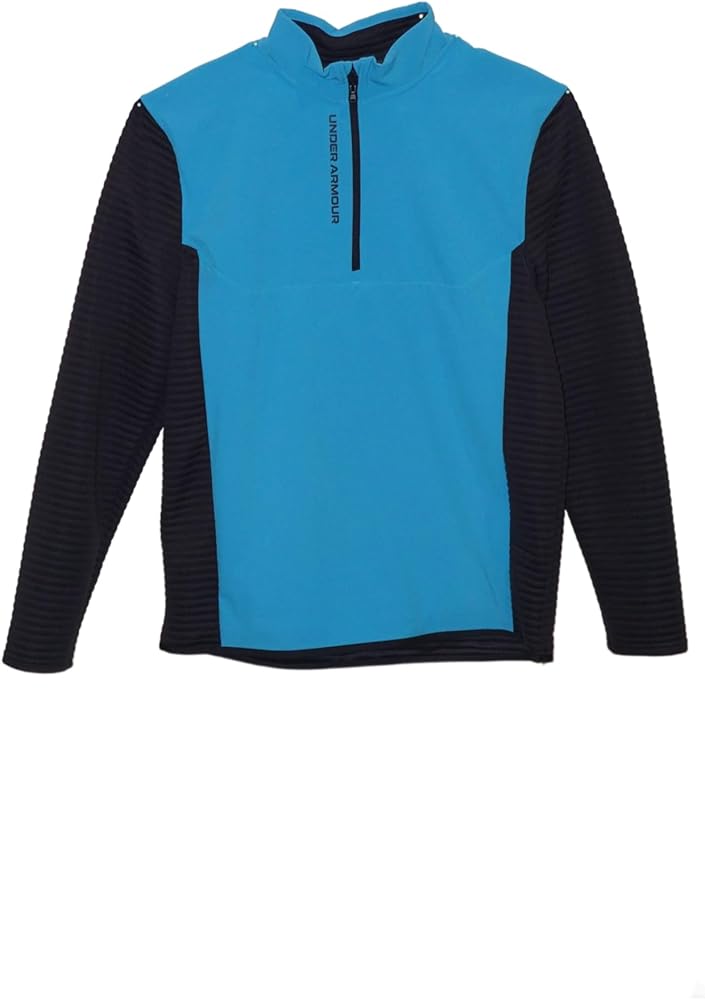 Under Armour Men's Storm Evolution Daytona Half-Zip (as1, Alpha, m, Regular, Regular) Blue/Black