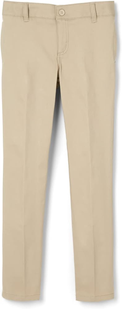 French Toast Women's Skinny Fit Stretch Twill Pant