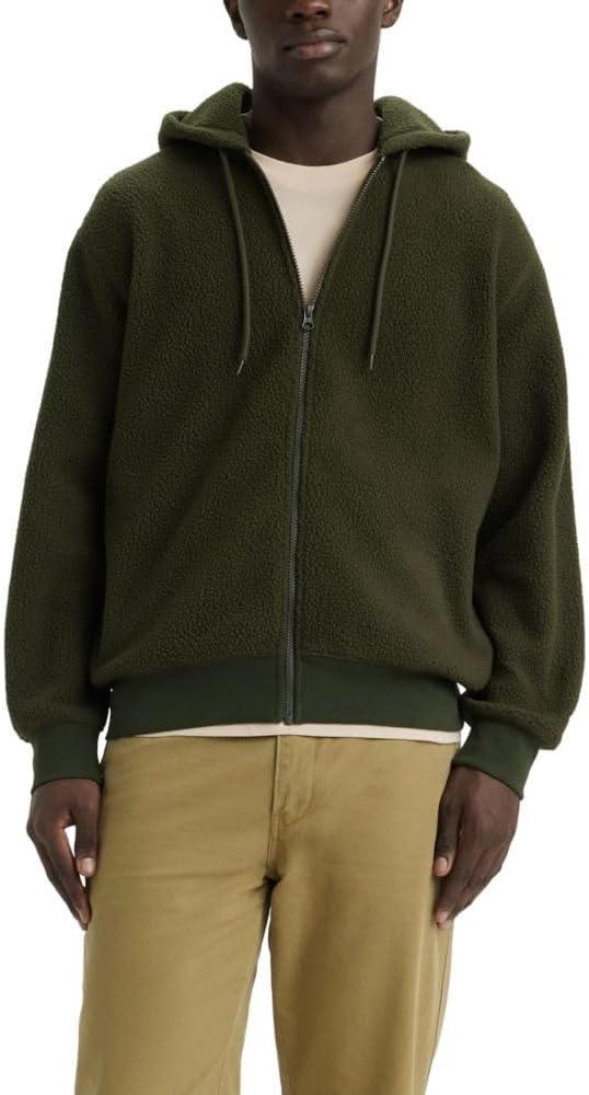 Levi's Men's All Over Sherpa Zip Up