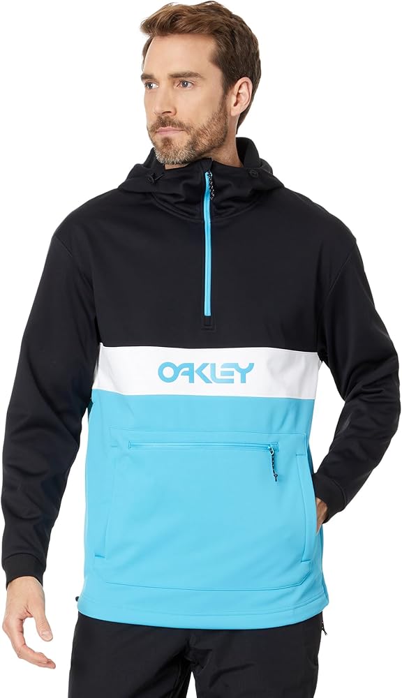 Oakley Men's Thermonuclear Protection Nose Grab Softshell Hoodie