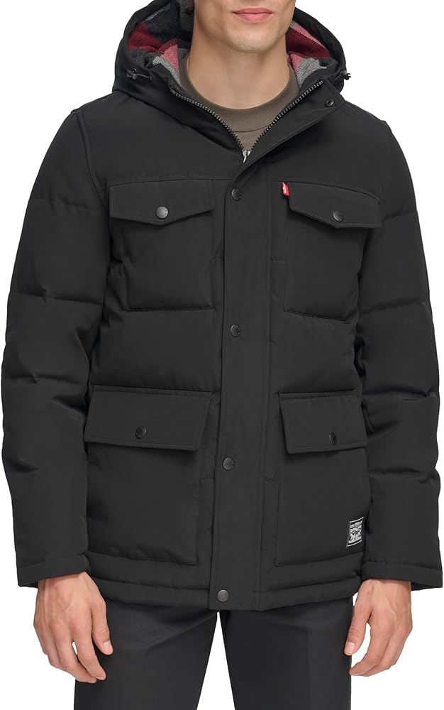 Levi's Men's Arctic Cloth Quilted Performance Parka