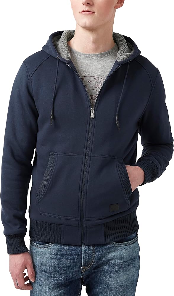 Buffalo David Bitton Men's Long Sleeve Sherpa Fleece Zip Up