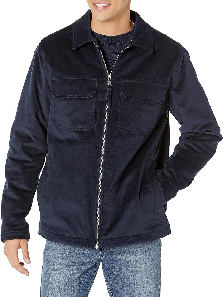 Amazon Essentials Men's Corduroy Work Jacket (Available in Big & Tall)