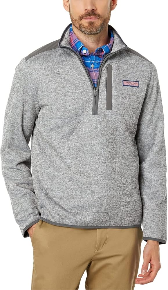 vineyard vines Men's Mountain Sweater Fleece 1/4 Zip