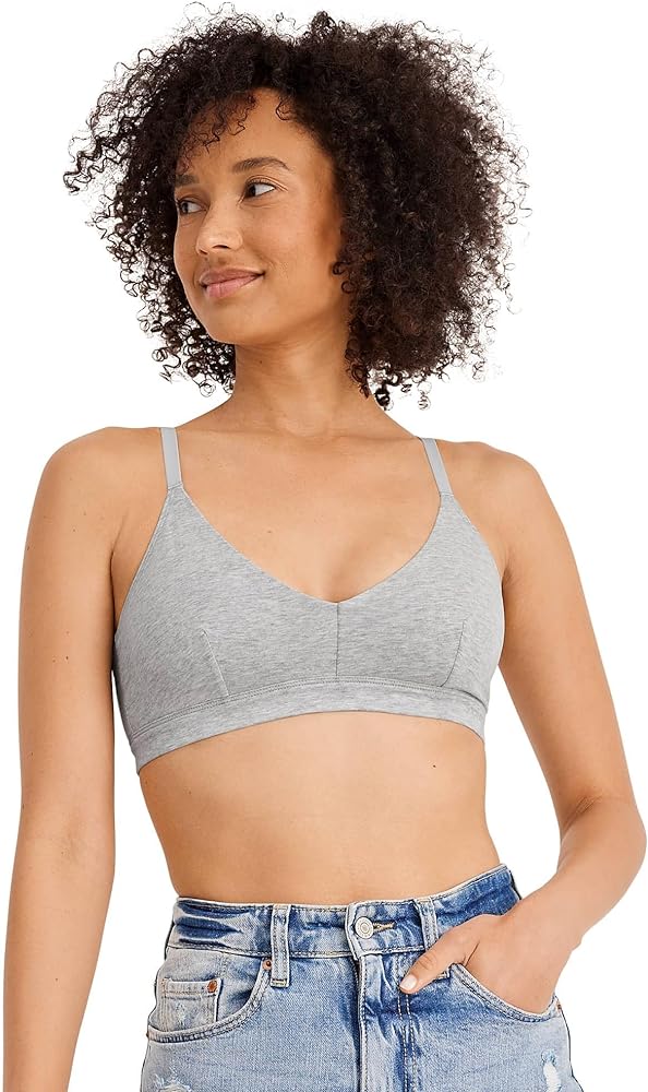 Jockey Women's Bra Organic Cotton Stretch Triangle Bralette