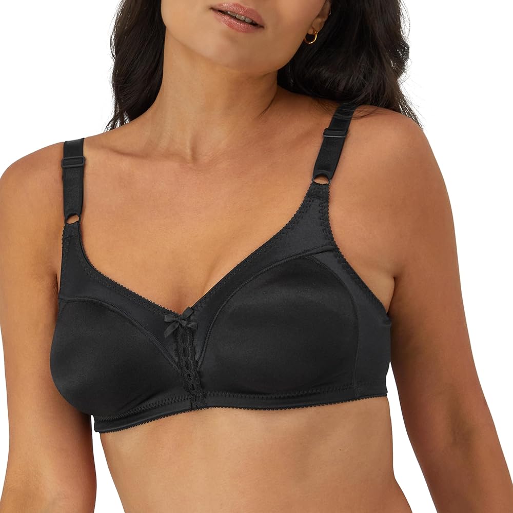 Bali Women's Double Support Wireless Bra,Comfortsoft Full Coverage Wirefree Bra,Df3820