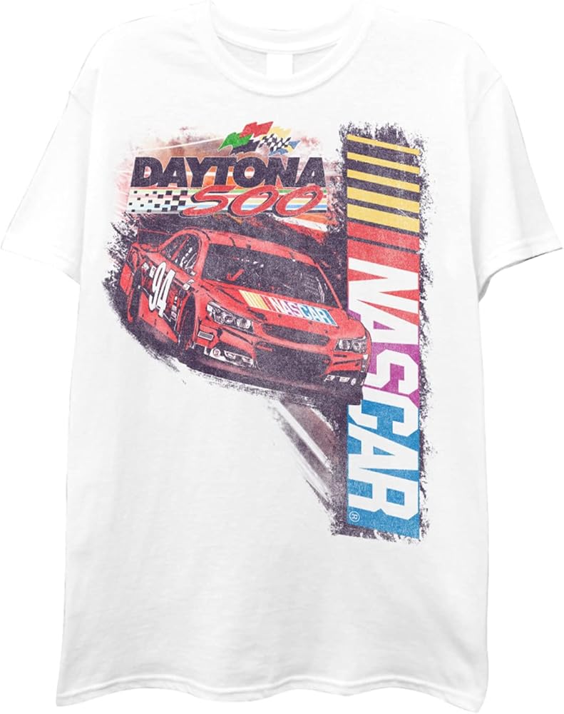 NASCAR Vintage Daytona 500 Shirt - Vintage Race Car Racing Mens Graphic T-Shirt