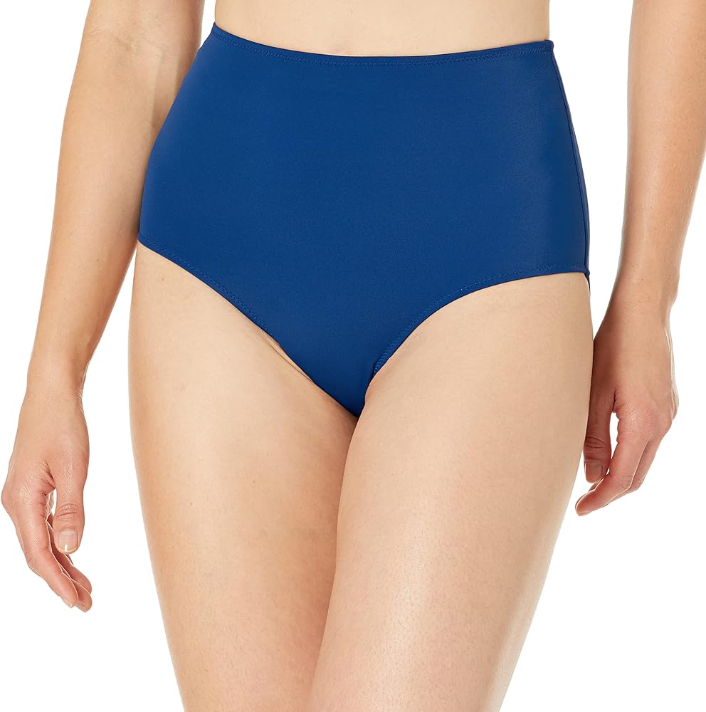 Amazon Essentials Women's High Waist Swim Bottom (Available in Plus Size)