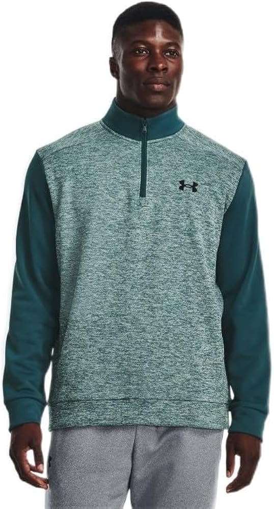 Under Armour Fleece Armour Twist Mens Quarter Zip Pullover XL