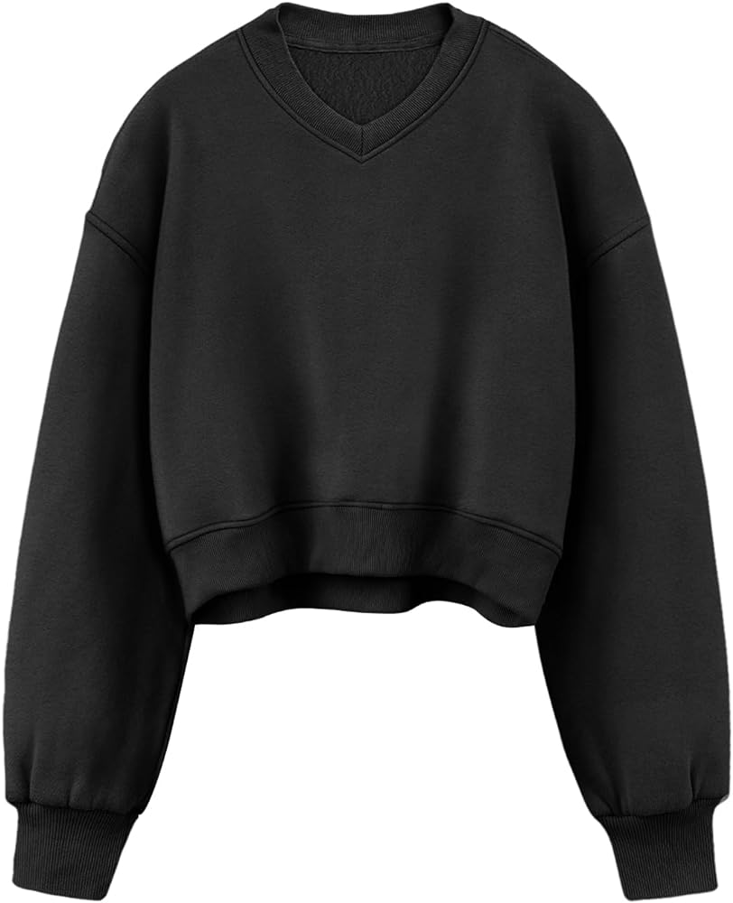 AUTOMET Womens Cropped Sweatshirts Hoodies Long Sleeves Pullover Fleece Crop Tops Fall Fashion Outfits Clothes 2024