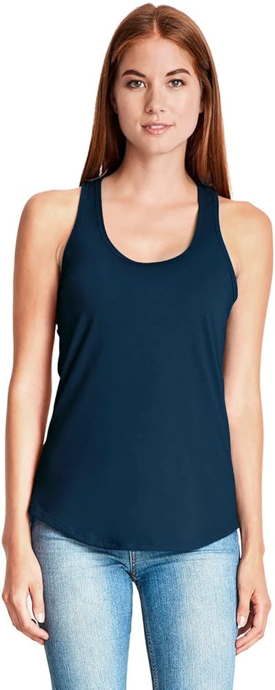 The Next Level Womens Gathered Racerback Tank (6338)