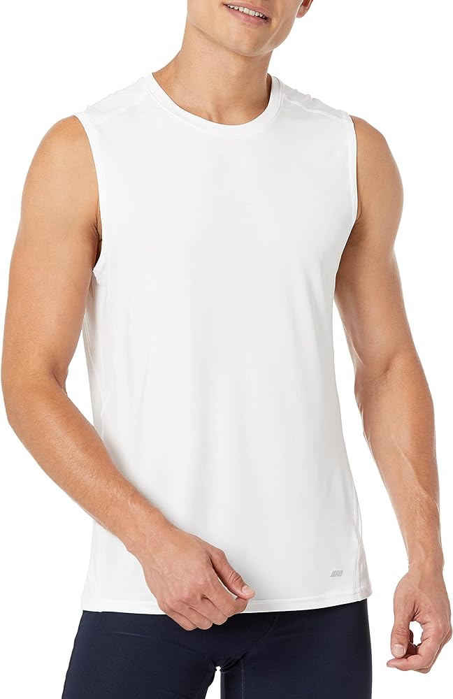 Amazon Essentials Men's Tech Stretch Muscle Shirt