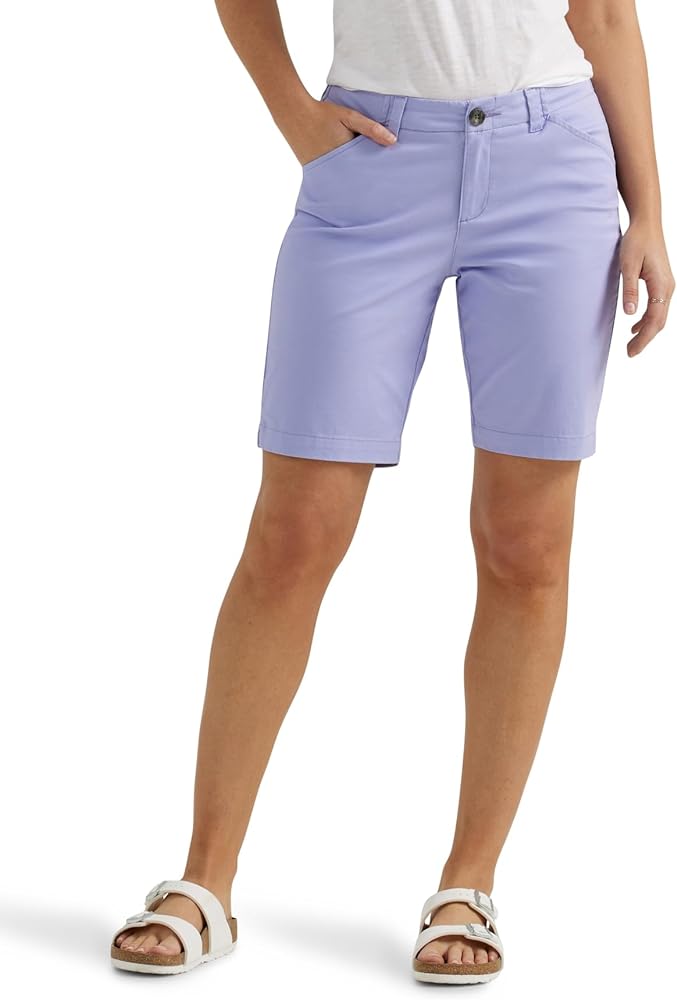 Lee Women's Legendary 9" Chino Bermuda Shorts