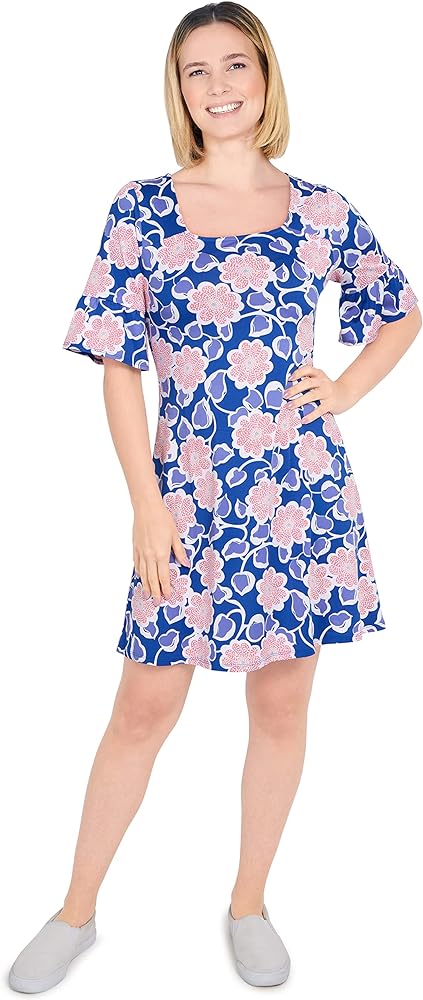 Ruby Rd. womens Womens Daisy Daze Puff DressDress