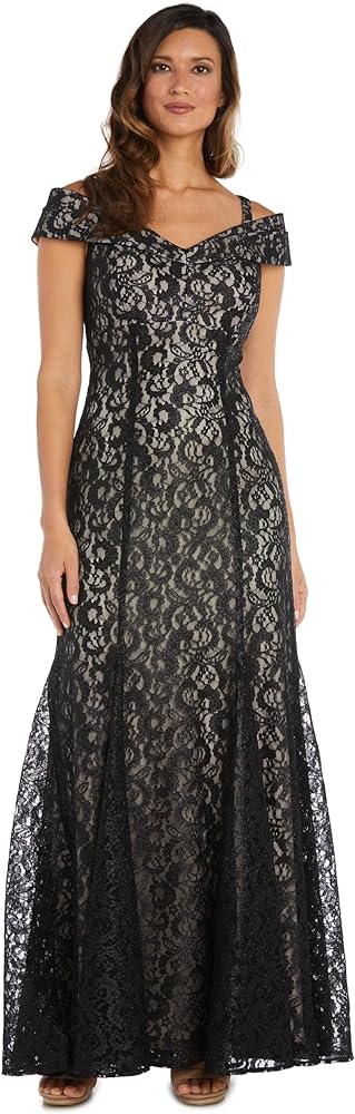 R&M Richards Women's Long Formal Dress