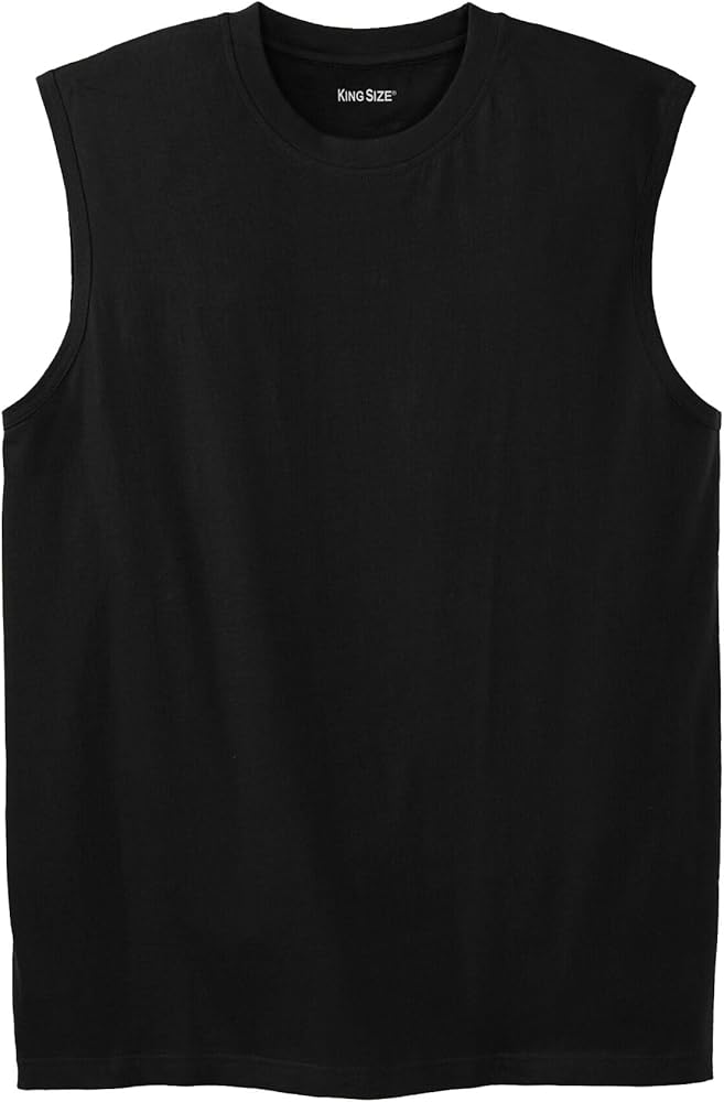 KingSize Men's Big & Tall Shrink-Less Lightweight Muscle T-Shirt