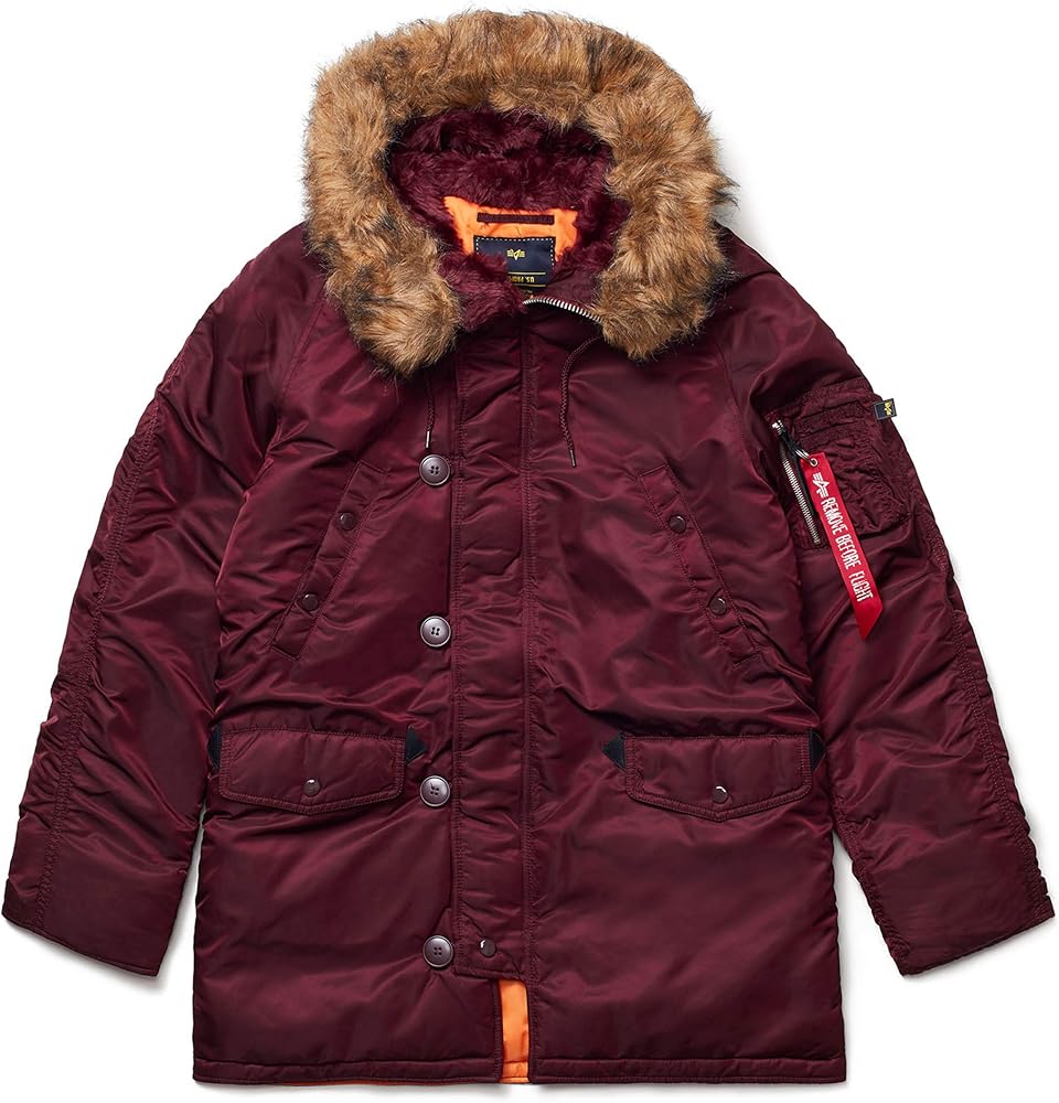 Men's Slim Fit N-3b Parka