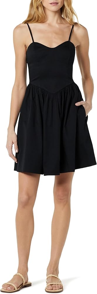 The Drop Women's Perla Shaped Waist Mini Dress