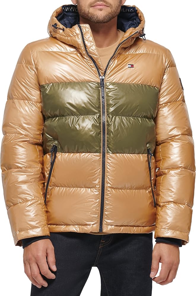 Tommy Hilfiger Men's Hooded Puffer Jacket