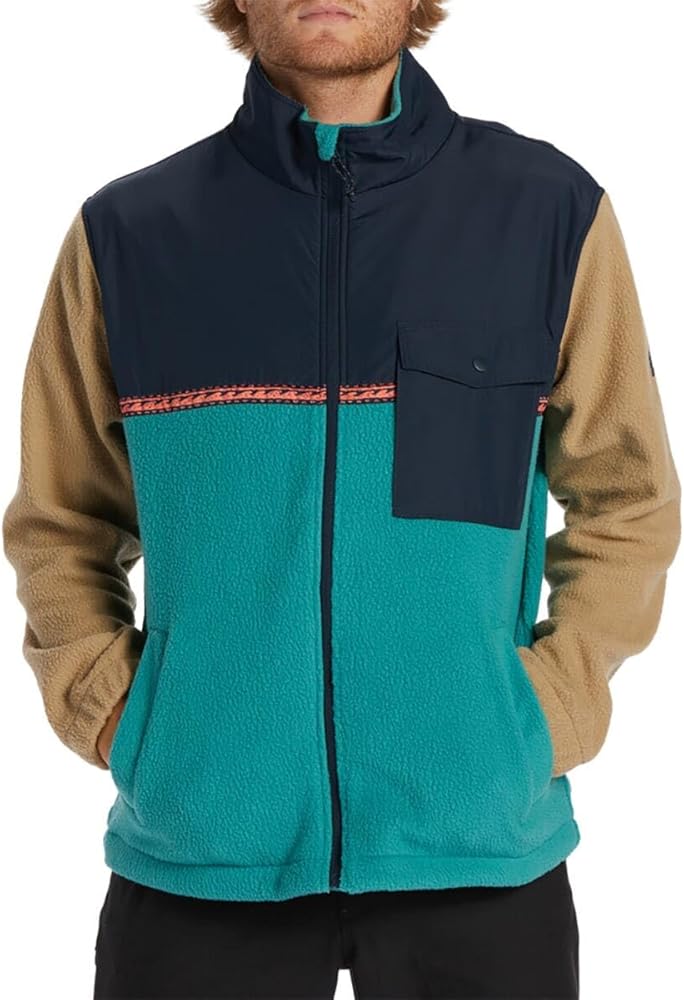 Billabong Men's Boundary Trail Zip-Up Fleece