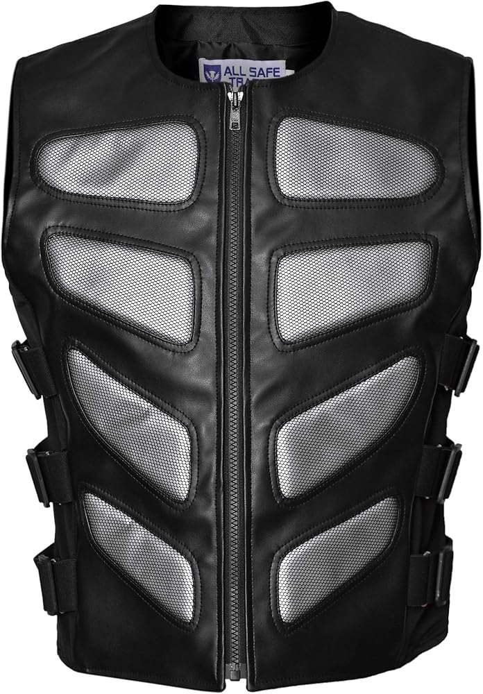 Men's Bug Eye Cyber-Goth Steampunk Bodice Waistcoat Vest