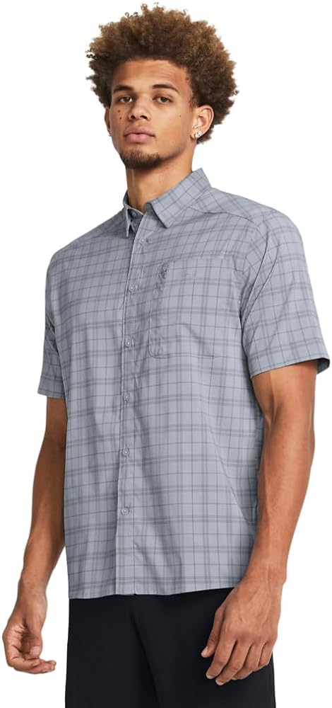 Under Armour Men's Drift Tide 2.0 Plaid Short-Sleeve T-Shirt