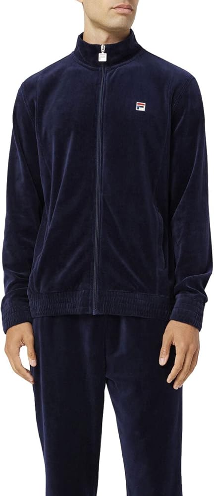 Fila Men's O-Fit Velour Jacket Fila Navy S