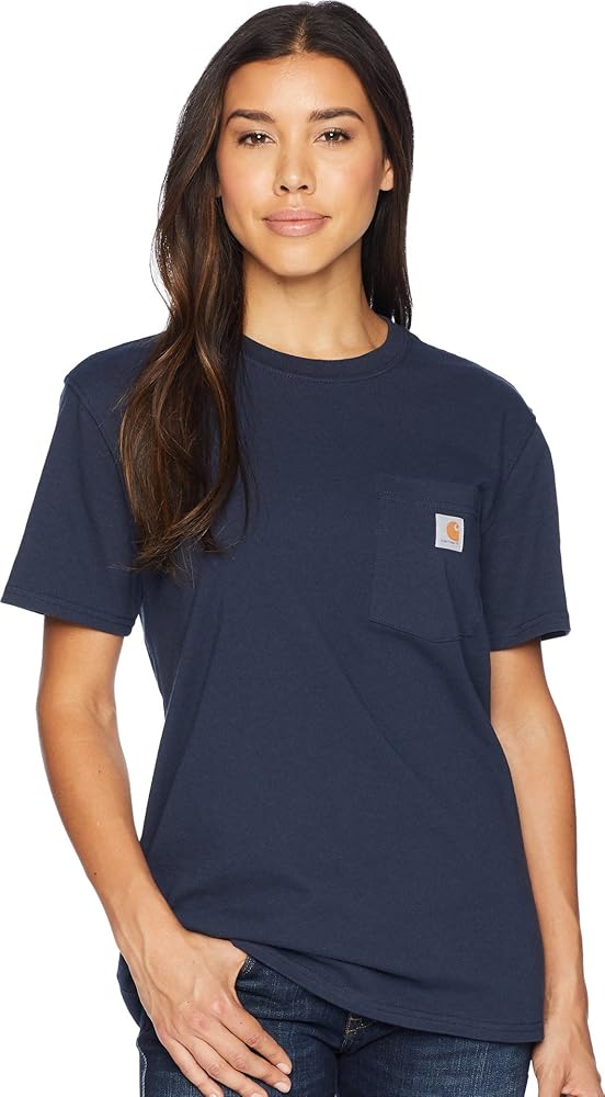 Carhartt Women's Loose Fit Heavyweight Short-Sleeve Pocket T-Shirt