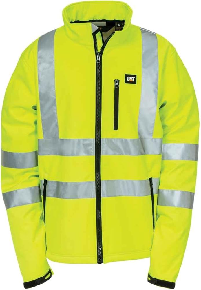 Caterpillar Men's Hi-vis Softshell Jacket