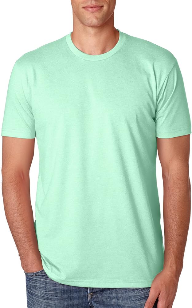 Next Level Men's Baby Rib Collar Premium CVC T-Shirt