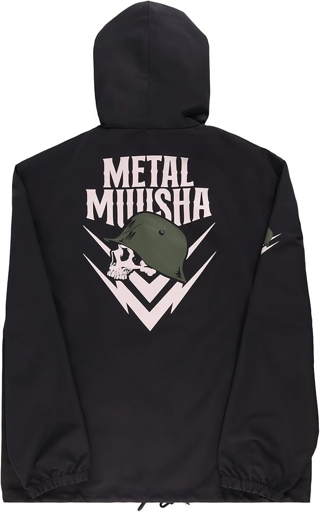 Metal Mulisha Men's Brigade Coaches Jacket, Black