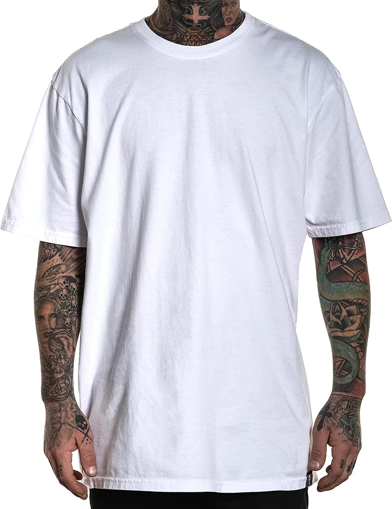 Sullen Men's Solid Premium Tattoo Lifestyle Graphic Logo Tee - Neptune