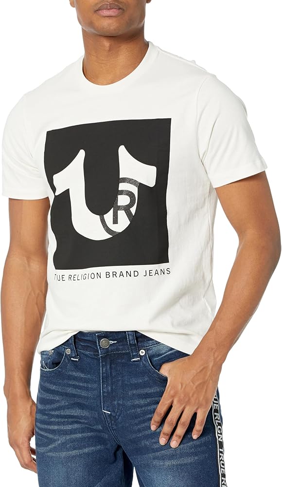 True Religion Men's Registered Stud Tee