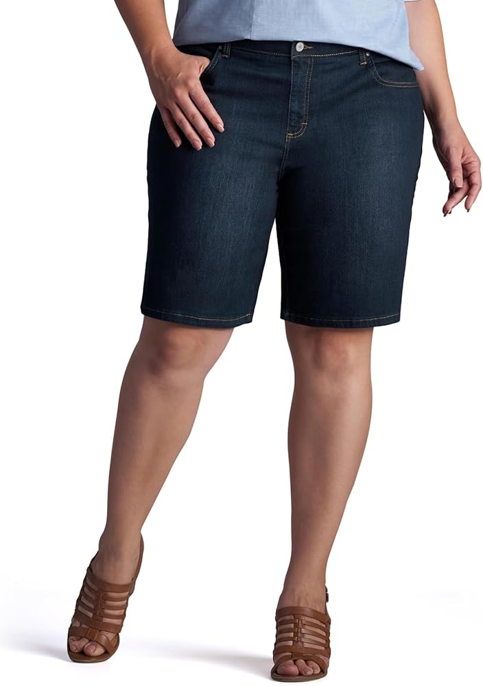 Lee Women's Plus Size Relaxed Fit Bermuda Short