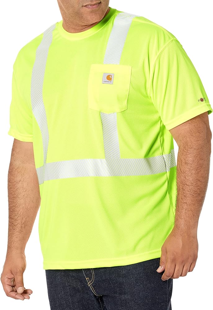 Carhartt Men's Force High-Visibility Short-Sleeve Class 2 T-Shirt