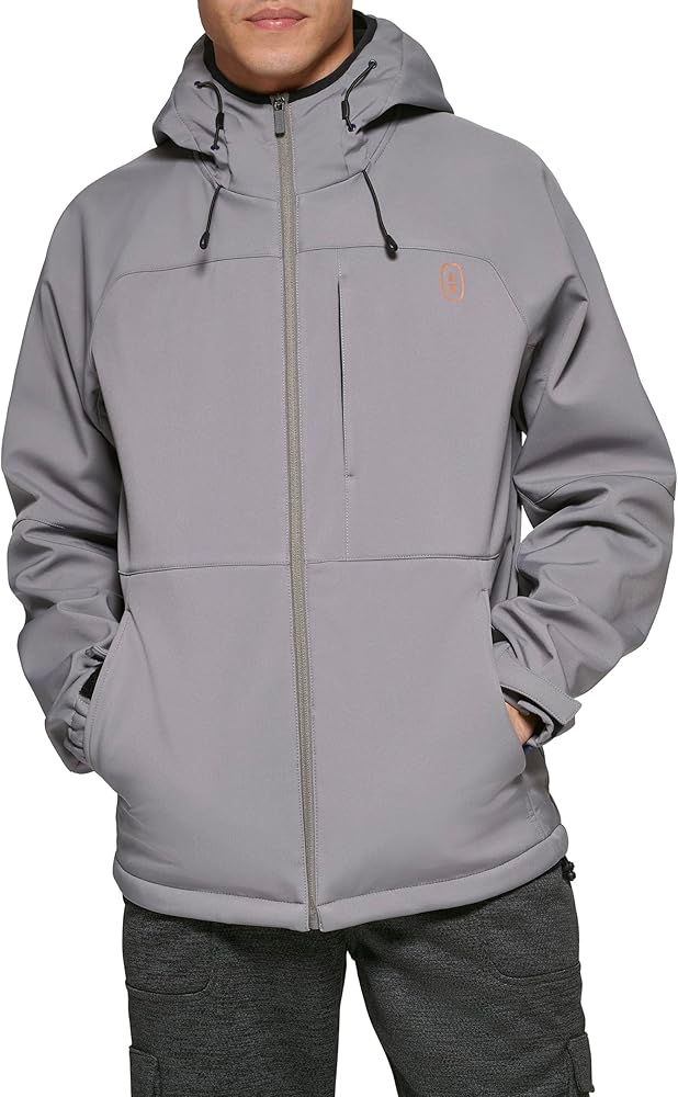 BASS OUTDOOR Men's Firebird Softshell Rain Hoody