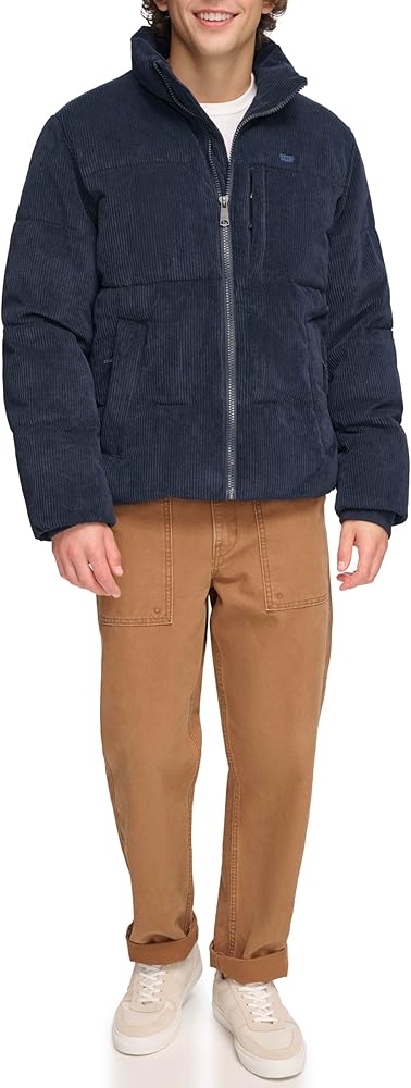 Levi's Men's Quilted Corduroy Puffer Jacket