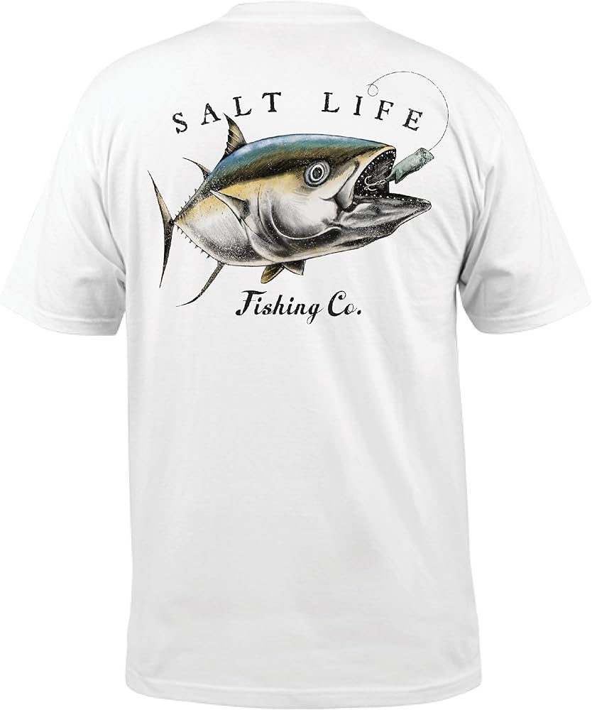 Salt Life men's Chasing Giants Short Sleeve Tee