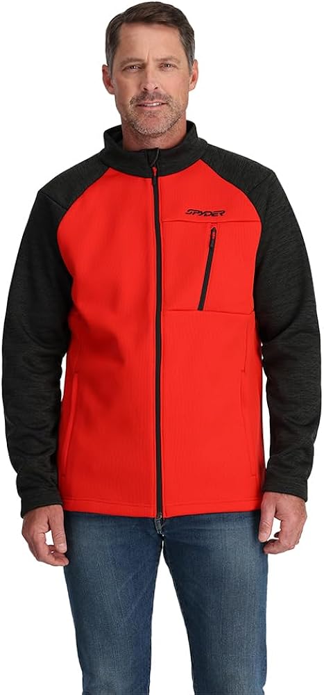 Spyder Men's Encore Fleece Jacket – Full Zip