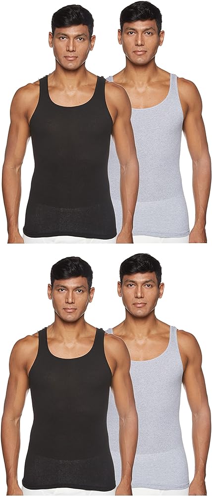 Hanes mens Cotton Tank Undershirts 4-Pack