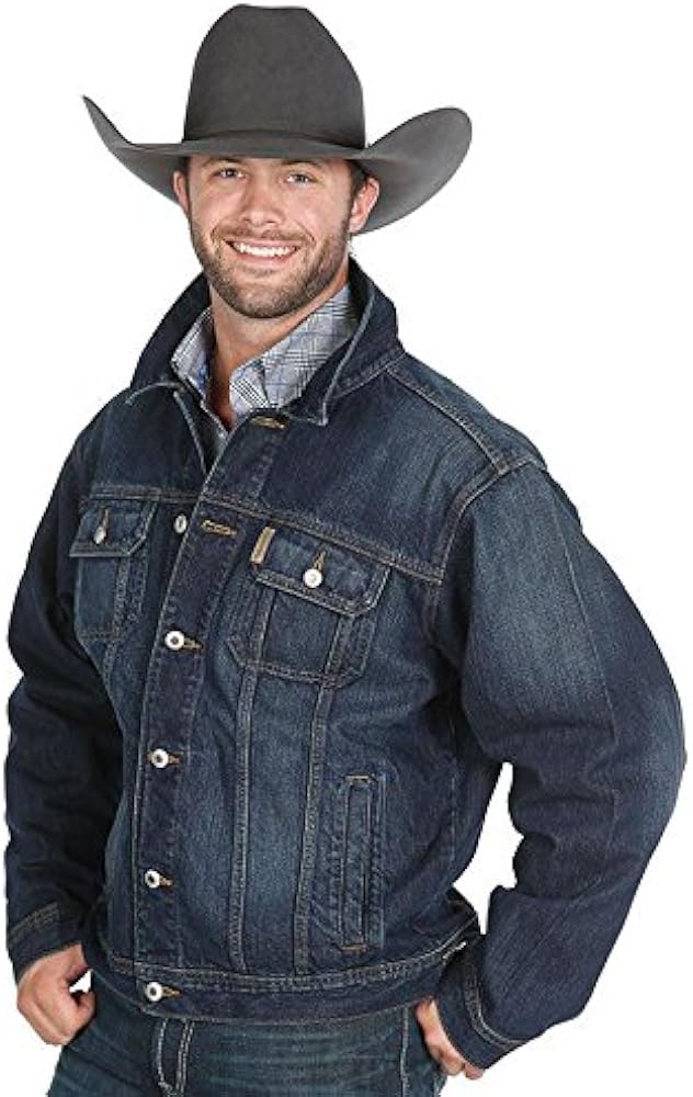 Cinch Men's Dark Stonewash Denim Jacket