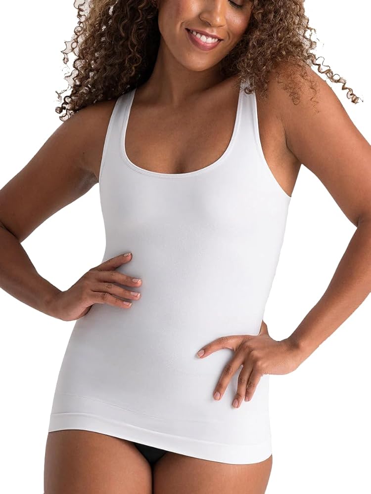 SHAPERMINT Compression Tank Cami - Tummy and Waist Control Body Shapewear Camisole for Women